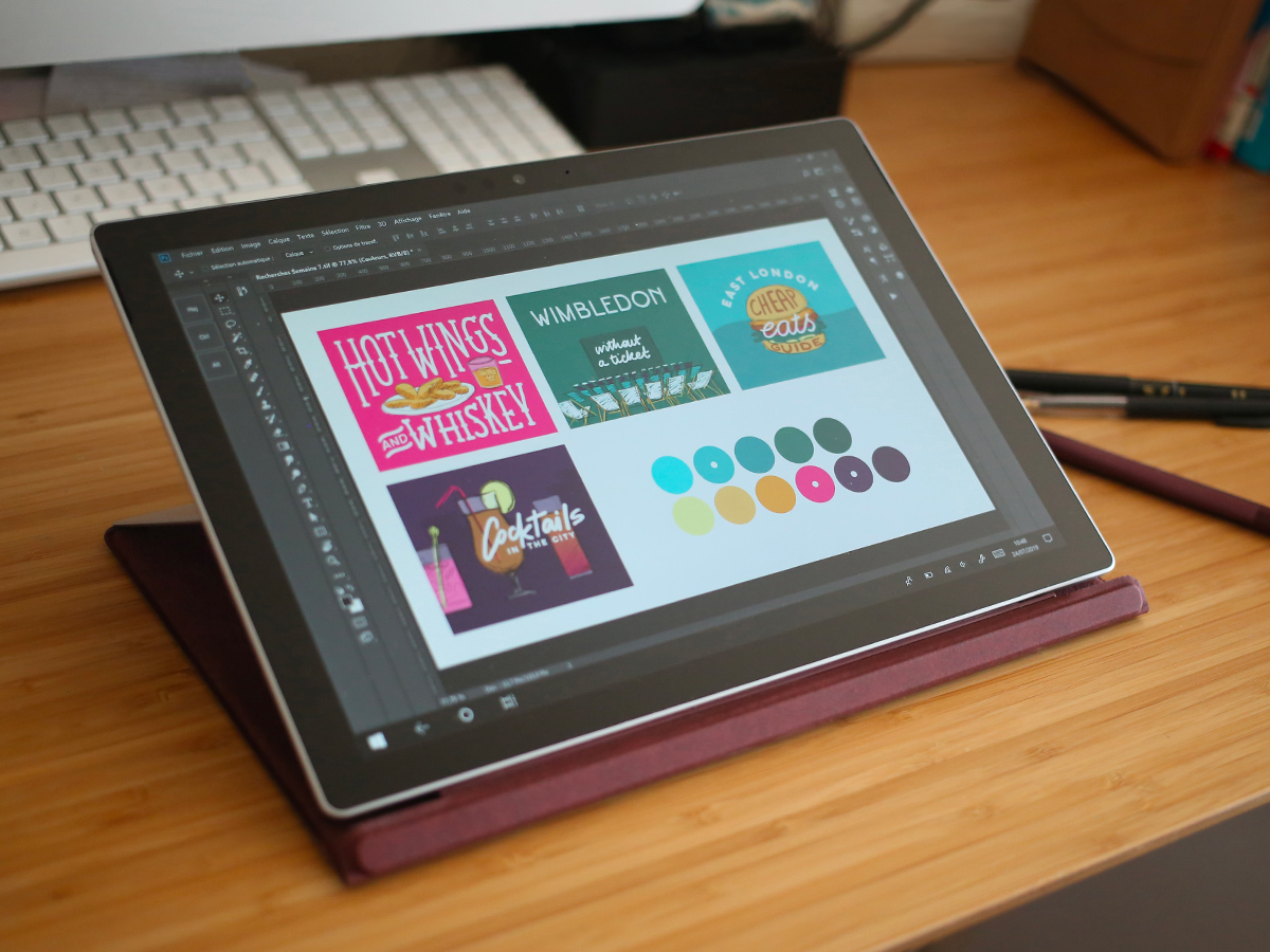 Nava - Ébauches sur Photoshop - Studio Syllabe