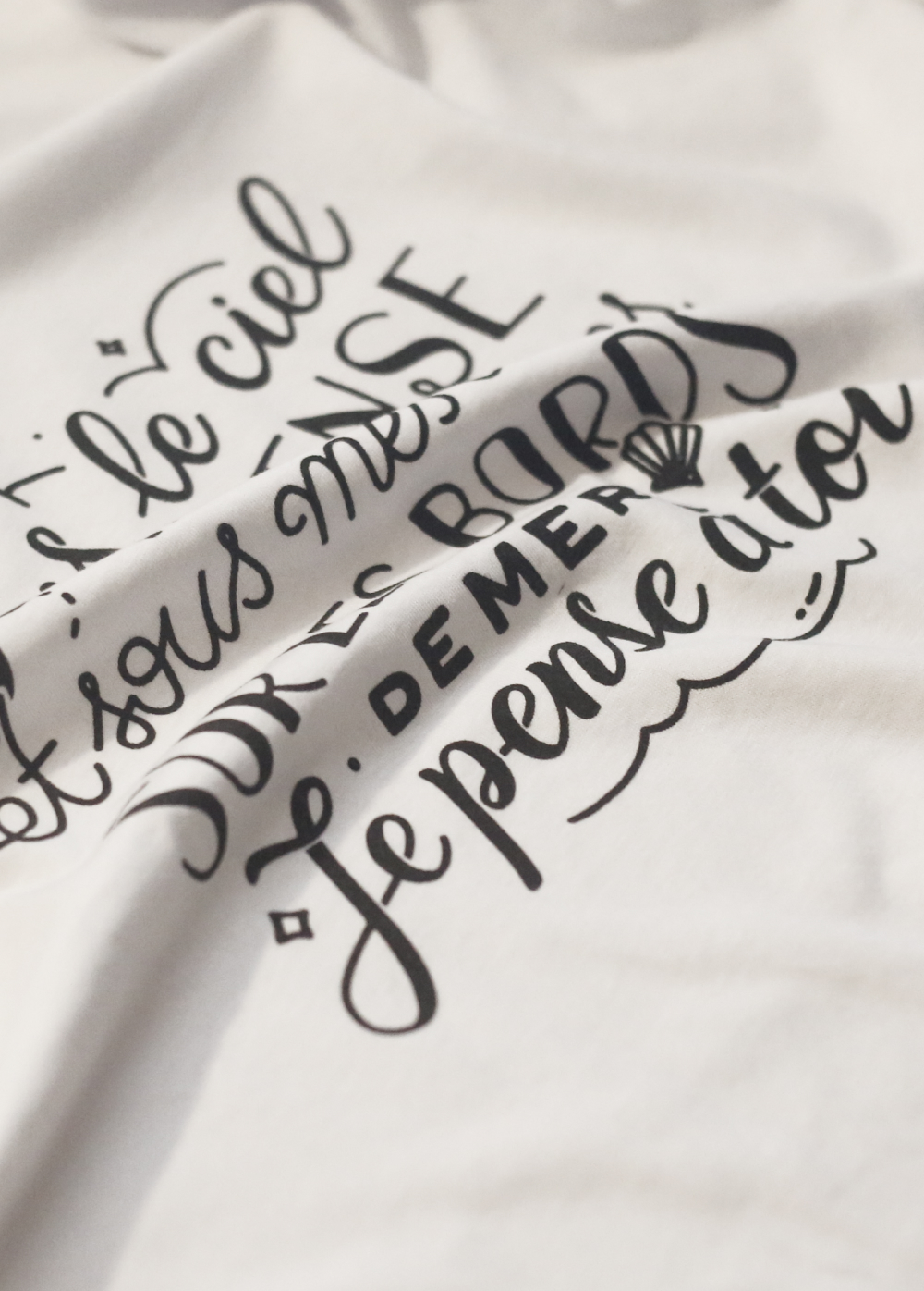 Détail T-shirt